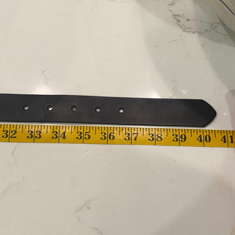 GAP Black Leather Belt - Picture 6 of 6